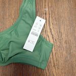 J.Crew Green Heritage Scoopneck Bikini Top 90s Medium Swimsuit Resortwear Photo 4