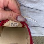 Vans Authentic Red and White Graphic Sneakers Photo 7