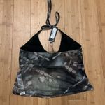 Pretty Little Thing  Tie-Dye Halter Bra Top Photo 2