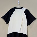 Alexander Wang  TWO-TONE OFF-WHITE PLEATED WOOL DRESS SIZE 0 QUIET LUXURY EVENT Photo 6