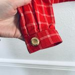 Doncaster Vintage  red striped button up blazer jakcet size 6 Photo 4