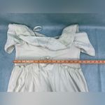 ZARA Eyelet Ruffle Midi Dress M Photo 6