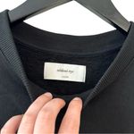 Soldout.NYC Large Just Enough Puff Short Sleeve Sweatshirt Black Fleece Crewneck Photo 6