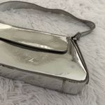 ZARA  silver‎ reflective shoulder bag Photo 6