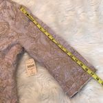 Coldwater Creek  linen blend paisley embroidered blazer jacket size 14 new! Photo 13