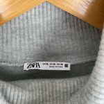 ZARA Soft Turtleneck Sweater Knit Mini Dress Photo 4