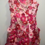 Dolls Kill  Pink Floral Mini Dress Photo 0
