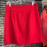 Fossil  Red A-Line Skirt Photo 1