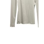 Babaton Aritzia Squareneck Longsleeve Top Cream Size S Minimalist Neutral Cute Photo 6