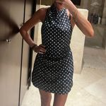 Black and White Polka Dot Dress Photo 2
