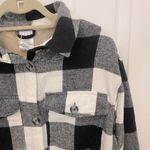 Serra NWT!!!  Black and White Women’s Flannel Shacket Photo 1