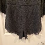 Fame and Partners Black lace romper, backless from  Photo 2