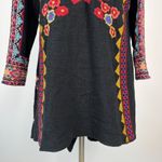 Johnny Was $598 NWOT Embroidered Floral Cardigan Multicolor Sweater Sz S Photo 7
