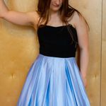 Blondie Nites  Black and Blue Prom Dress Photo 1
