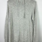 J. Jill Hoodie Sweater Womens M Gray Knit Slouchy Pullover Soft Cozy Minimalist‎ Size M Photo 0