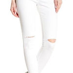 Nanette Lepore  white high waisted Gramercy skinny sz 10 Photo 0