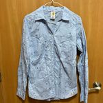 Carhartt Women’s Button Down Western Floral Embroidered Shirt - Medium Photo 0