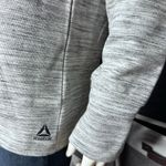 Reebok  Women's Grey/ Black Side Cinch Crewneck Sweatshirt Size Medium Photo 6