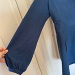 CAbi  blue merino wool Aristocrat jacket size medium Photo 4