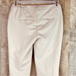 Cato Contemporary Size 2 Cream Front Pleated Dress Pants Back Buttoned P… Photo 5