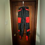 I am gia AUSTIN CARGO PANTS BLACK & RED POCKET SIZE S Photo 1