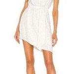 Retrofête Retrofete Ella Sequin Dress in White Size Large One Shoulder NWT One Shoulder Photo 0