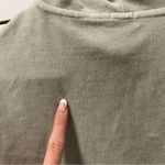 Brandy Melville John Galt Light Green Velour Sweatshirt Photo 5