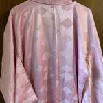 NWT 60s pink silk kimono dress Size M Photo 10