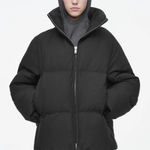 COS Oversized Hooded Down Puffer Jacket Size US/Large Photo 0