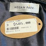 NWT Megan Park Brown/Black Sequined Top Size 3 (US 10) Holiday $585 Brown Photo 1