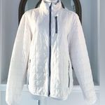 Microsoft Rainier PrimaLoft Eco Full Zip Jacket w/Concealed Stowaway Hood Size M White Size M Photo 11