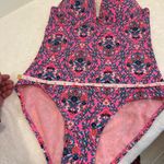 BODEN Enhancer Underwire Swimsuit size us 32C Pink Photo 11