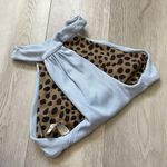 Boys + Arrows Top halter neckline bikini womens Blue xsmall swim vacation beach Photo 1