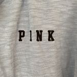 PINK - Victoria's Secret Pink Victoria’s Secret Zip Up Hooded Jacket Light Blue Size Women’s Small Photo 3