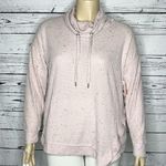 The Sweatshirt Project NWT XL Pink Cowl Neck Thermal Waffle Knit Pullover Top Photo 0