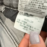 Levi's Levi’s High Waisted Taper Jean In Washed Black Size 32 Photo 4