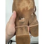 Madewell Arielle D'Orsay Pointed Toe Suede Ankle Wrap Flat in Pink Size 9 Photo 6