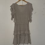Free People Beach Harper Tiered Ruffle Mini Dress XS Photo 7
