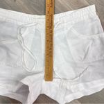 Basix of America Linen Blend Chino Shorts White Small Photo 7