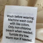 SO NWT  Lace Overlay Top in Sand Sz 1X Photo 8