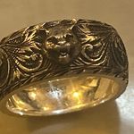 Gucci Feline Head Sterling Silver Ring Size 9.5 Photo 6