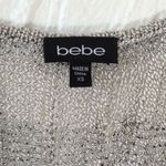 Bebe gray black gradient stripe tank sweater Top Women’s Size XS Photo 3