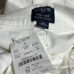 J Crew Factory Jeans High Rise Flare Crop Signature Stretch White Sz 29 NWT Photo 4