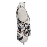 Eden Ruth Maddie White Floral Sleeveless Blouse Tank Top Women's Small Boho Chic Photo 2