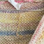 Anthropologie BOGO  Daily Practice Multicolor Striped V-Neck Sweater Small Photo 7