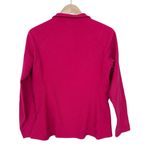 The North Face Pink Fleece Quarter Zip Sweater Shirt Sz S Photo 5