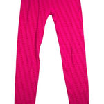 Electric Yoga Pants Athletic Leggings‎ Lightening Bolts Activewear Hot Pink M/L Size M Photo 0