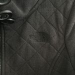 The North Face Long Sweater Jacket Quilted Small Black Photo 2