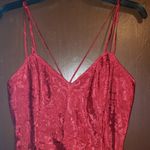 Victoria's Secret Vintage  small gold label red night gown fit and flare Photo 5