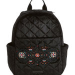 Vera Bradley  Winter Ornaments Velvet Backpack Photo 0